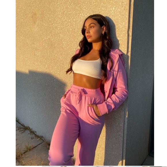 Tiger Mist Pants - Tigermist pink sweats